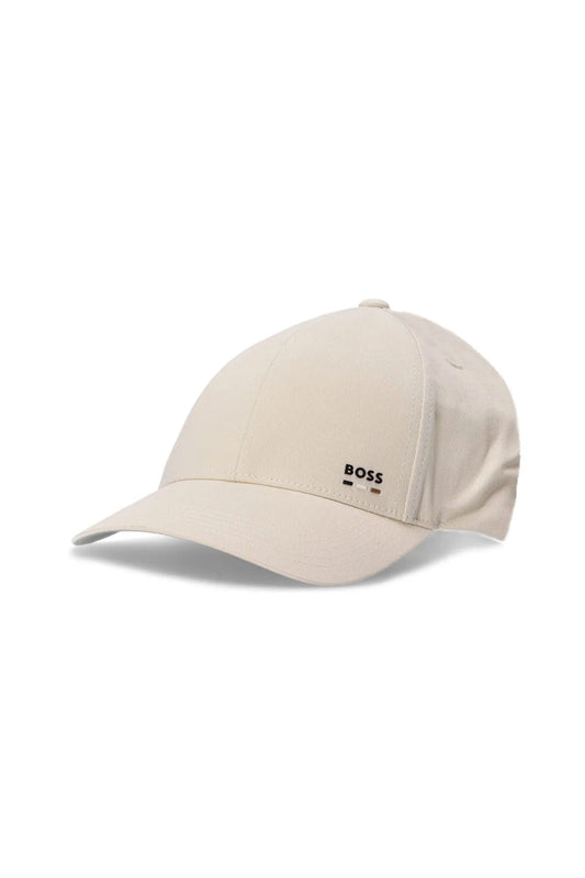 Boss Zed-stripe Baseball Cap Light Beige