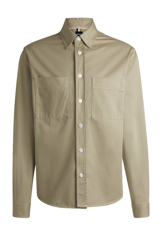 Boss C-owen Overshirt Beige Chiaro