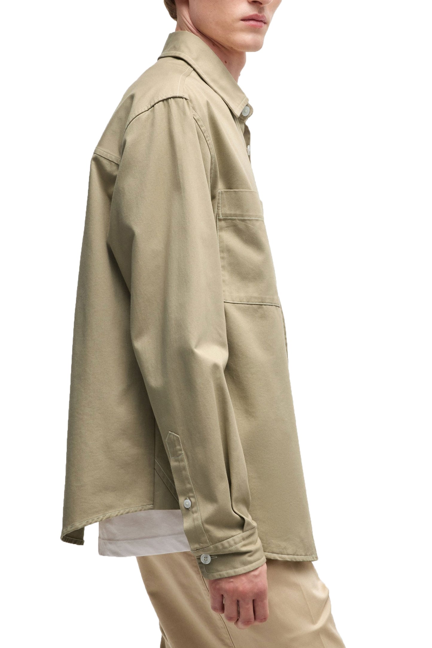 Boss C-owen Overshirt Beige Chiaro