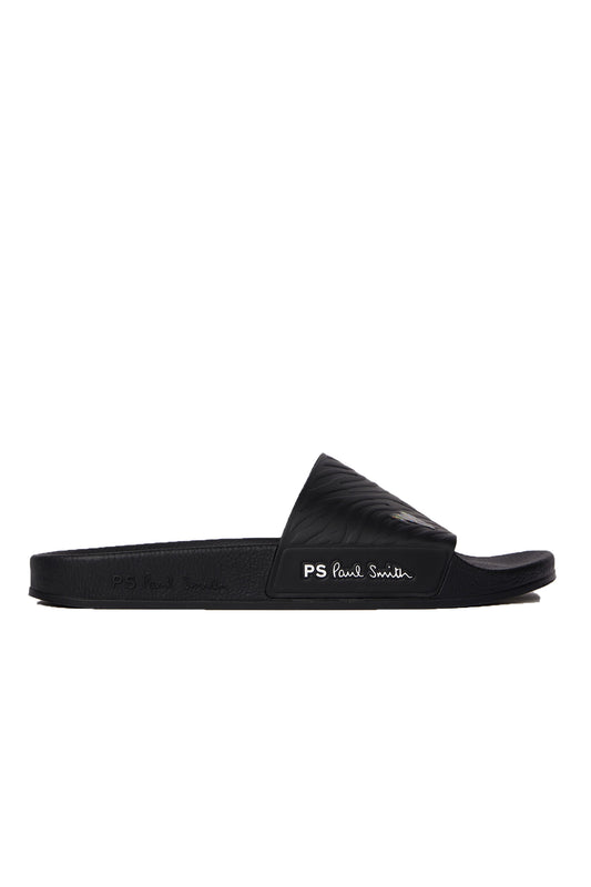 Paul Smith Zebra Logo Sliders Black