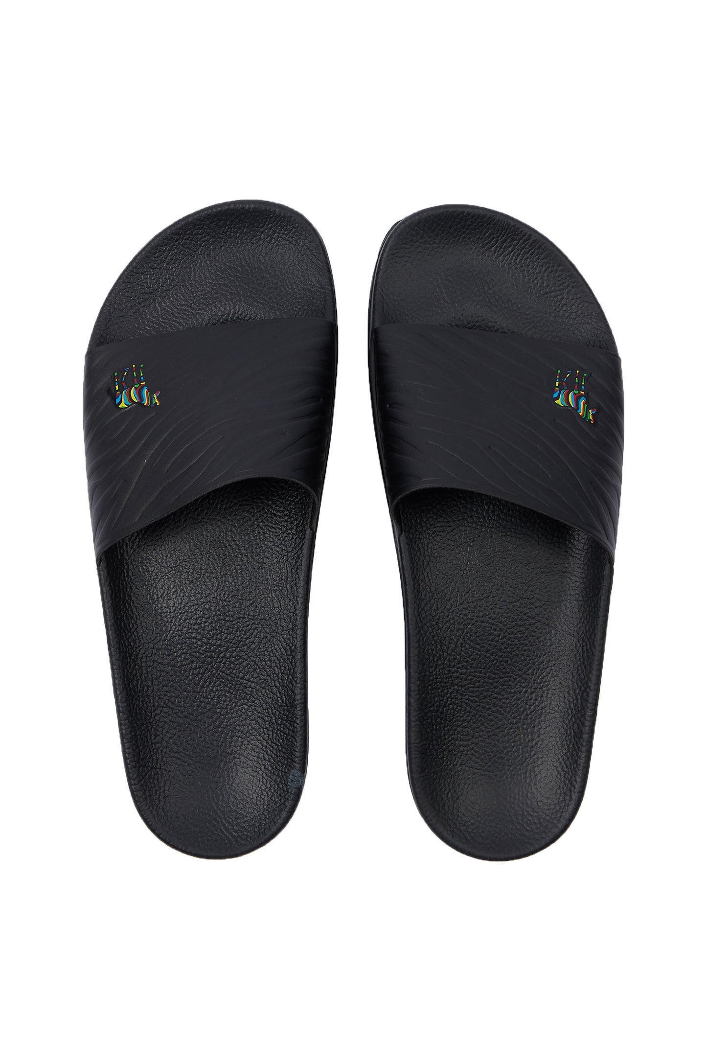 Paul Smith Zebra Logo Sliders Black