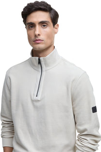 Barbour International Samuel Half Zip Sweatshirt Mist Barbour International