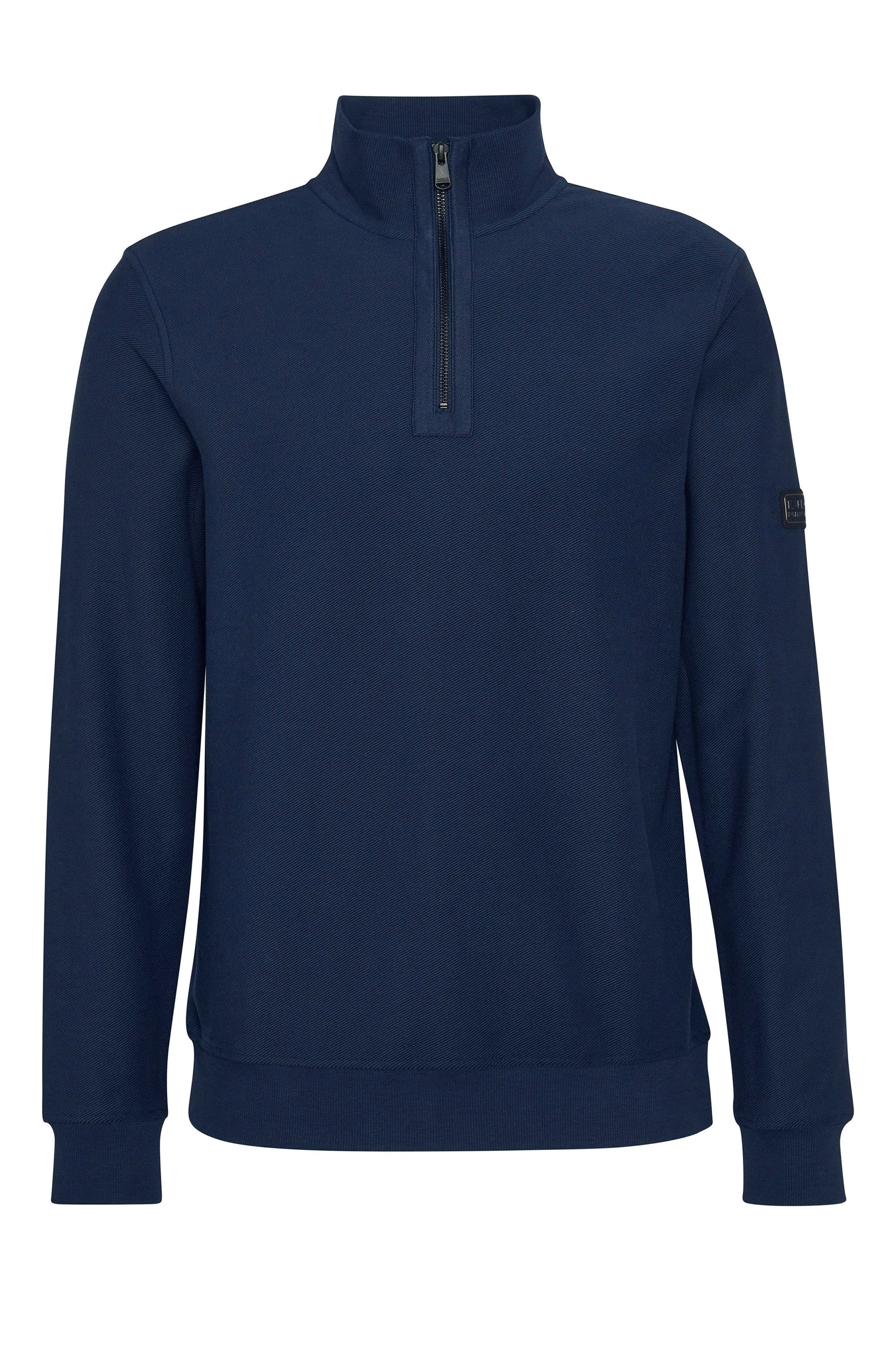 Barbour International Samuel Half Zip Sweatshirt Navy – Michael