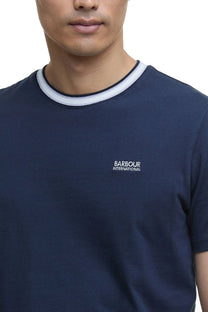 Barbour International Luca Tipped T-shirt Navy Barbour International
