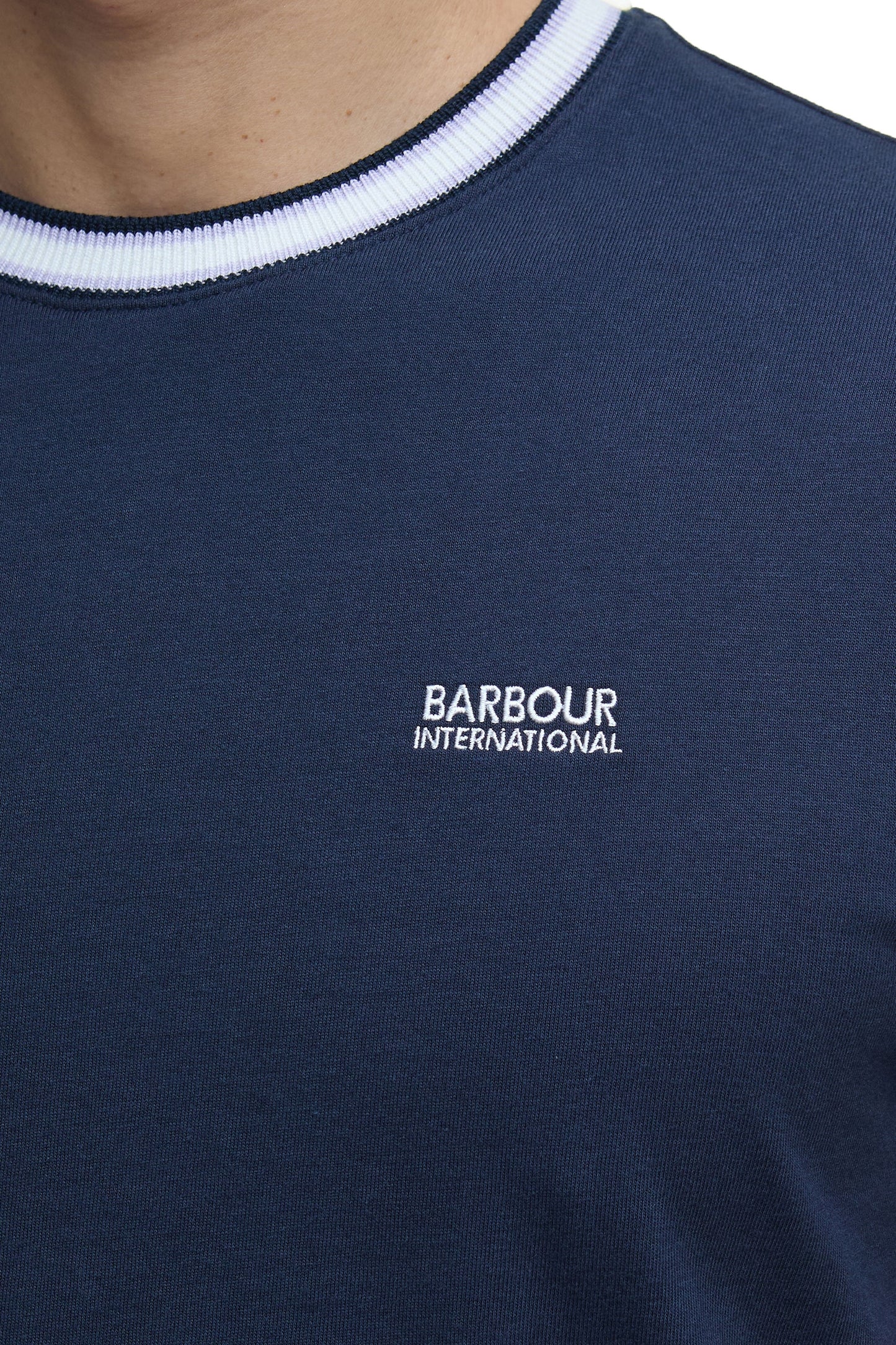 Barbour International Luca Tipped T-shirt Navy