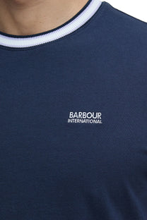 Barbour International Luca Tipped T-shirt Navy Barbour International