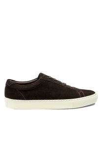 Loake Sprint Casual Shoe Dark Brown Suede Loake