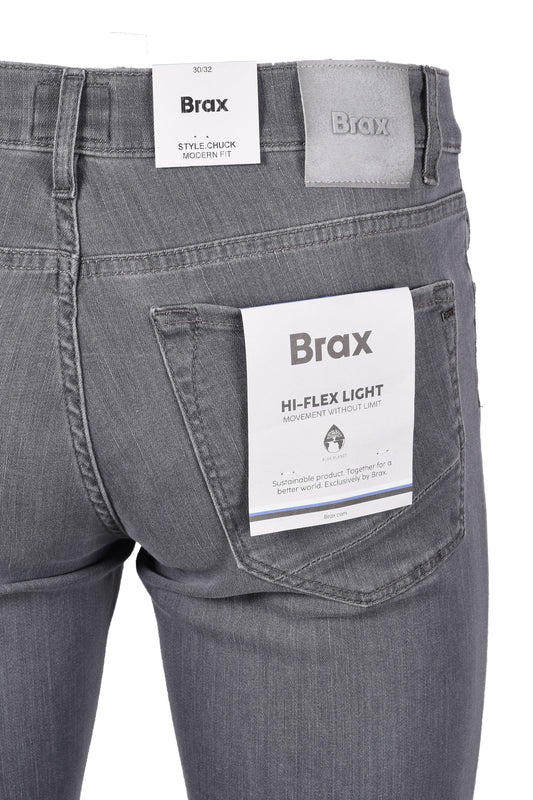 Brax Chuck Denim Jeans Grey