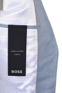 Boss H-hutson-251 Jacket Light Pastel Blue BOSS Black