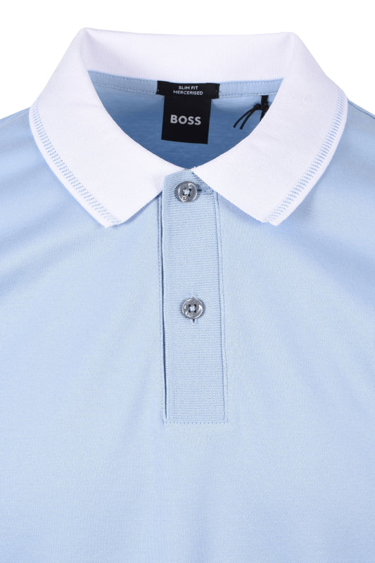 Boss H-phillipson 199 Polo Shirt Light Pastel Blue