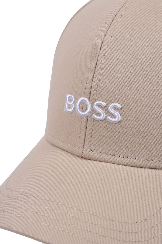 Boss Black Zed Baseball Cap Light Beige