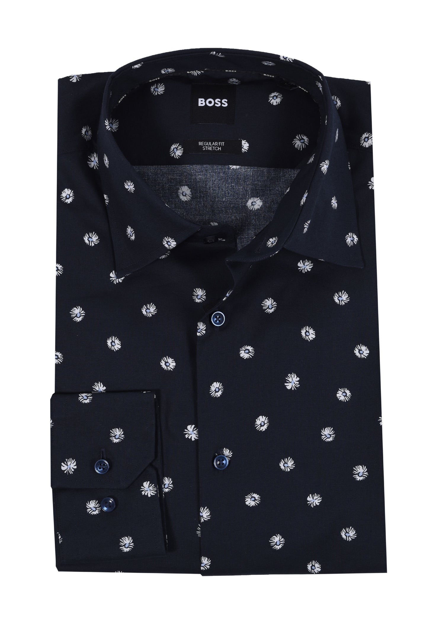 Boss H-joe-Kent-c1-214 Shirt Dark Blue