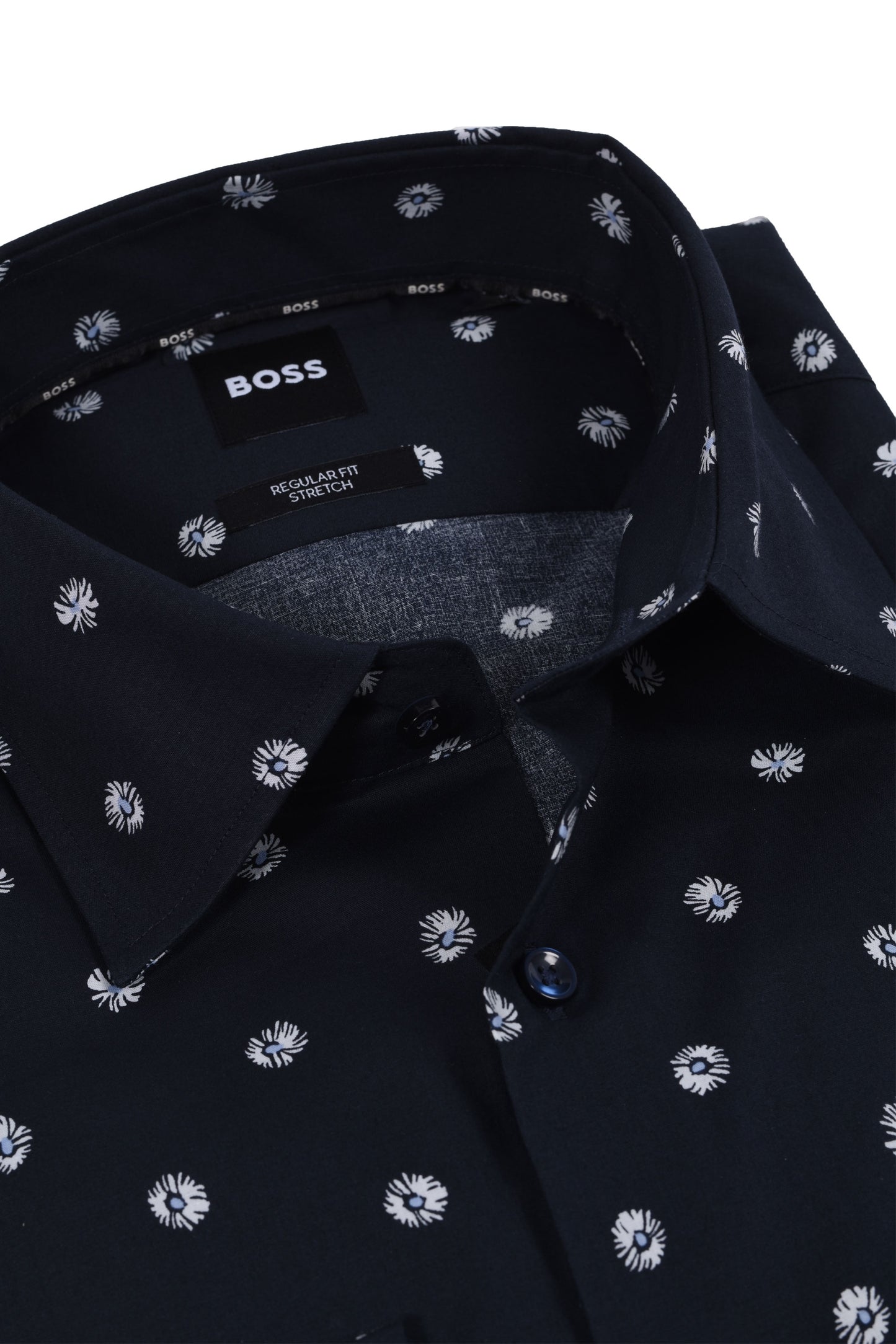 Boss H-joe-Kent-c1-214 Shirt Dark Blue