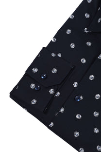 Boss H-joe-Kent-c1-214 Shirt Dark Blue Boss Black