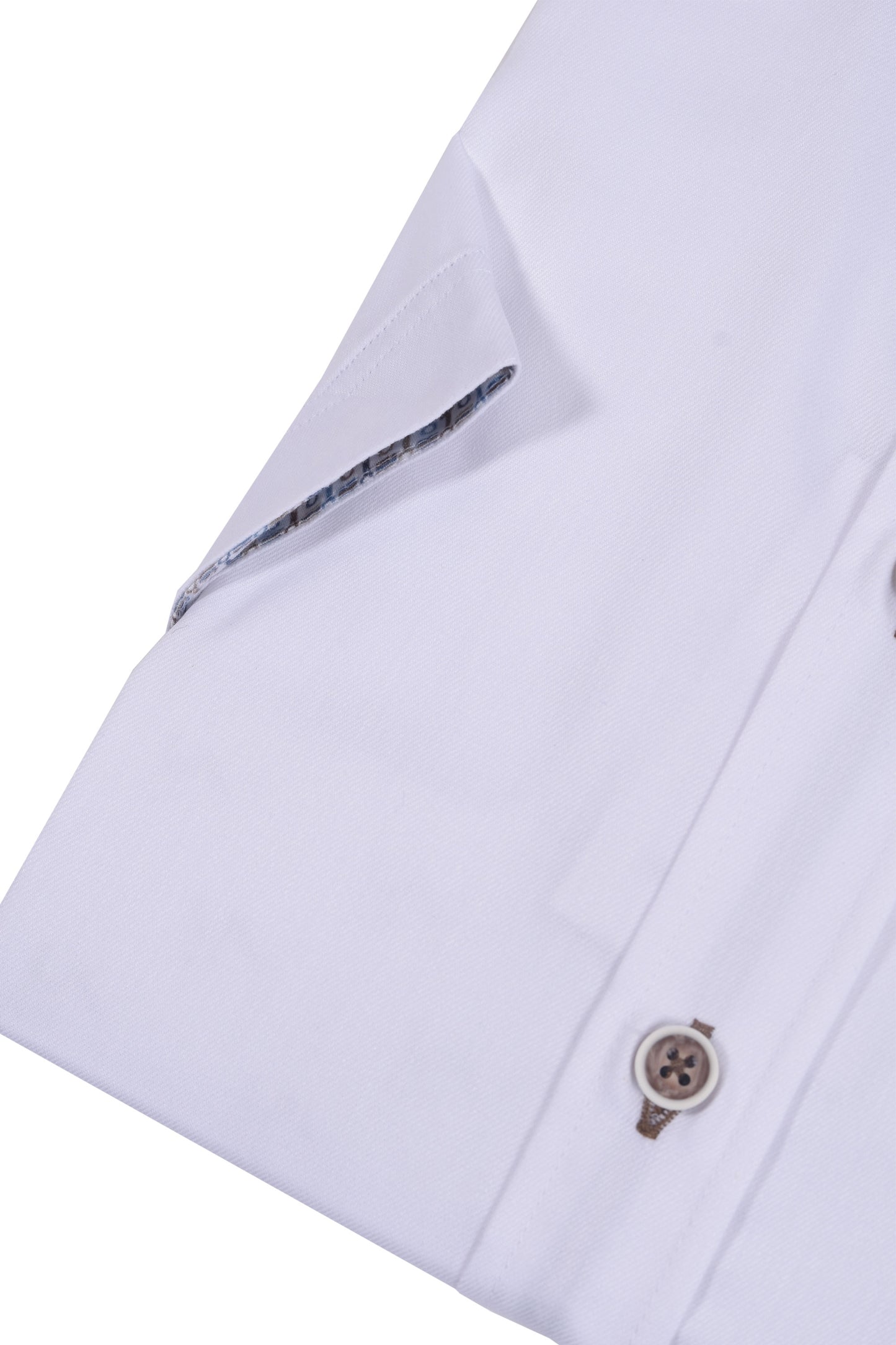 R2 Cut Away Short Sleeve Shirt White