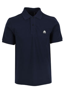 Moose Knuckles Everett Polo Shirt Navy Moose Knuckles