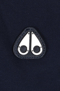 Moose Knuckles Everett Polo Shirt Navy Moose Knuckles