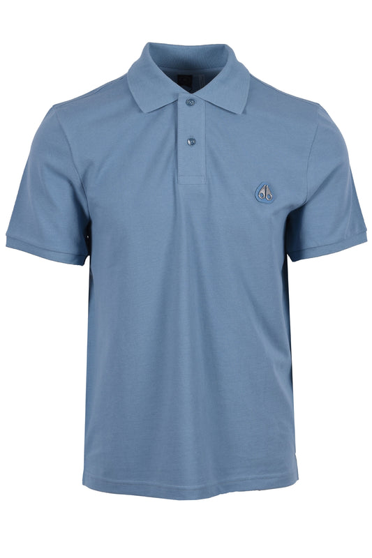 Moose Knuckles Everett Polo Shirt Sea