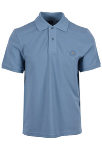 Moose Knuckles Everett Polo Shirt Sea Moose Knuckles