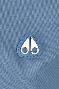 Moose Knuckles Everett Polo Shirt Sea Moose Knuckles