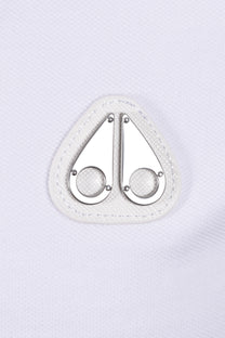 Moose Knuckles Everett Polo Shirt White Moose Knuckles