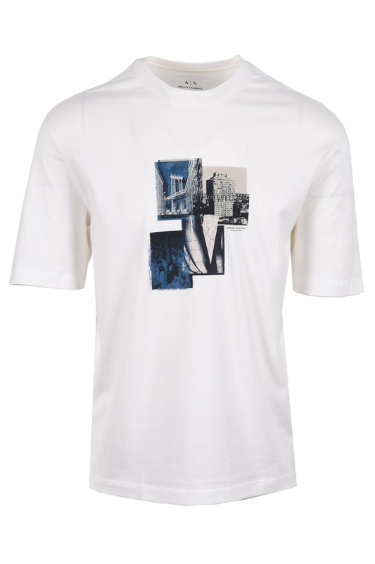 Armani Exchange New York T-Shirt Off White