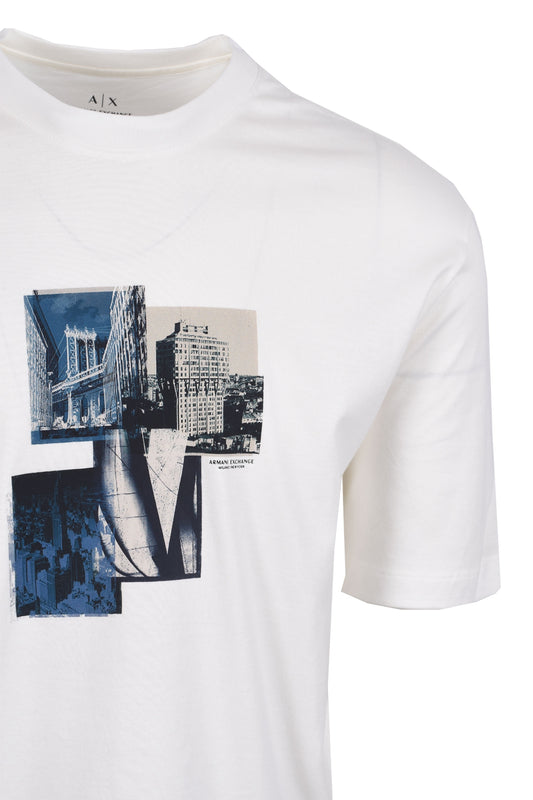 Armani Exchange New York T-Shirt Off White