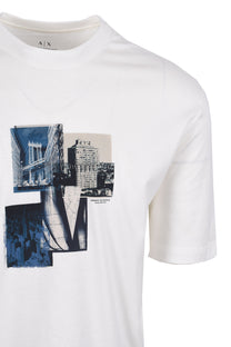 Armani Exchange New York T-Shirt Off White Armani Exchange
