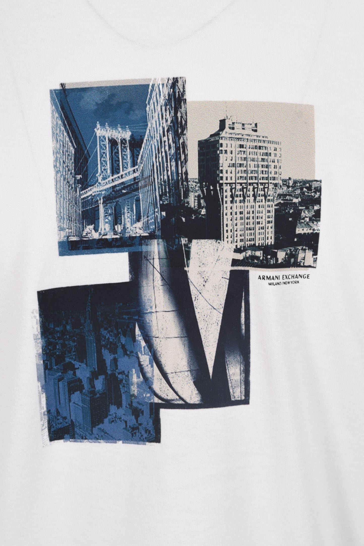 Armani Exchange New York T-Shirt Off White