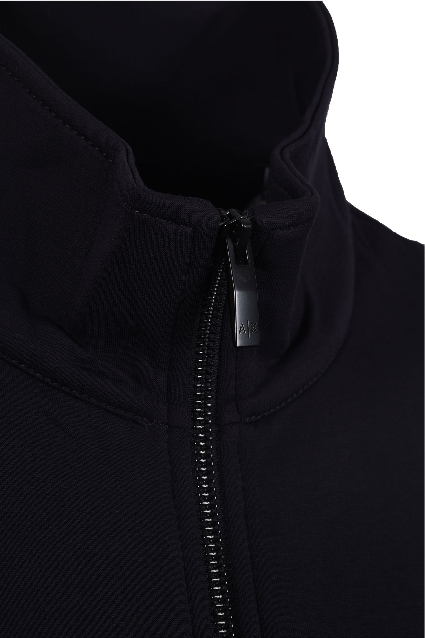 Armani Exchange Full Zip Sweatshirt Deep Navy