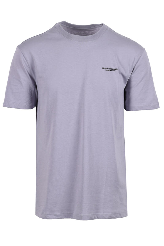 Armani Exchange T Shirt Lilac Gray