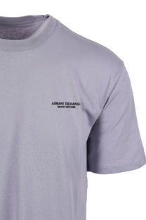 Armani Exchange T Shirt Lilac Gray Armani Exchange