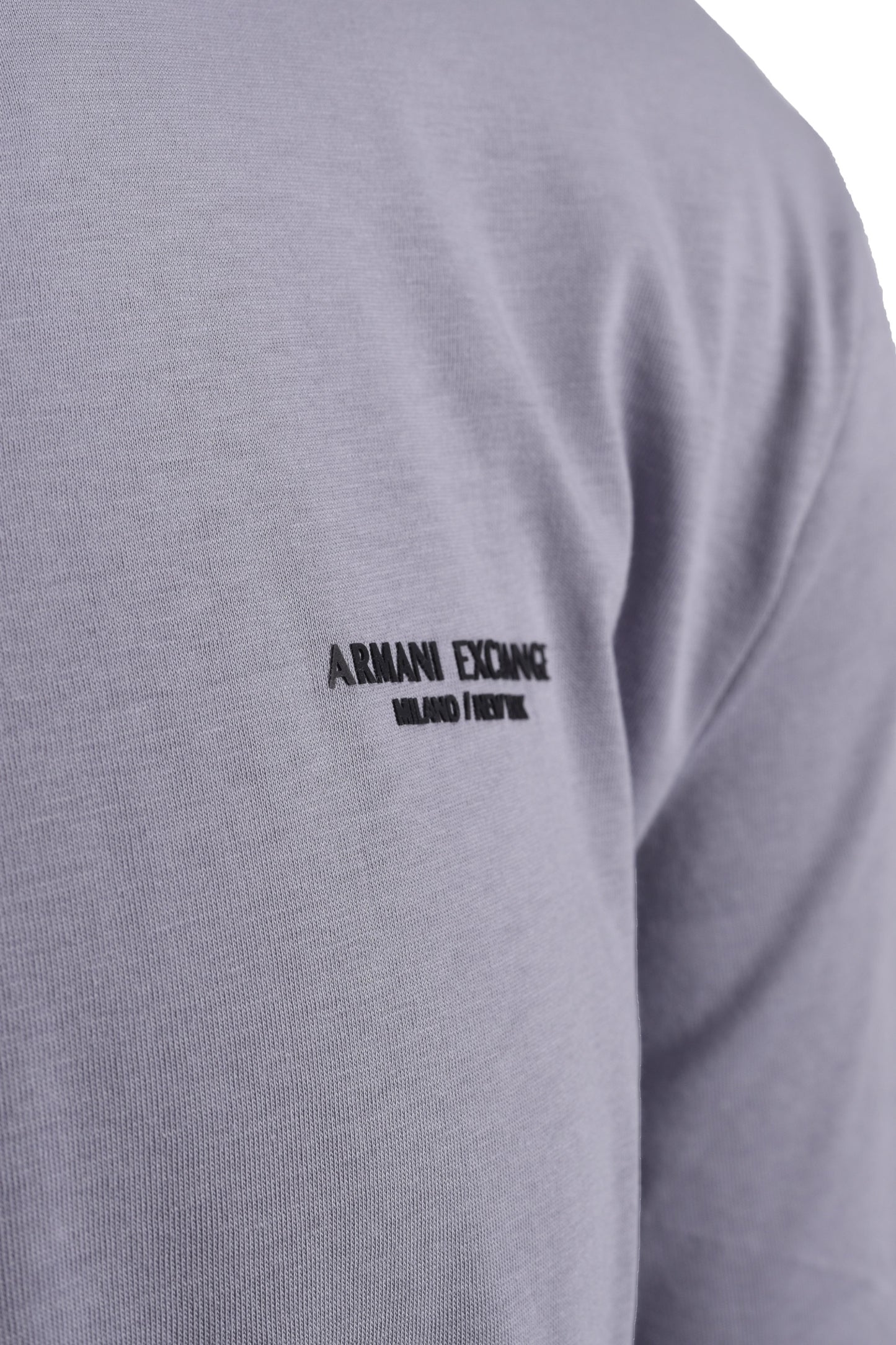 Armani Exchange T Shirt Lilac Gray