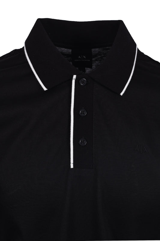 Armani Exchange Polo Shirt Black