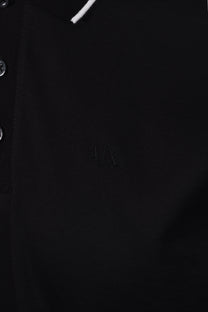Armani Exchange Polo Shirt Black Armani Exchange