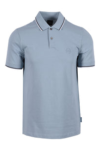 Armani Exchange Slim Fit Tipped Polo Ashley Blue Armani Exchange