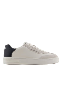 Armani Exchange Trainer With Contrasting Inserts Off-White/Black Armani Exchange