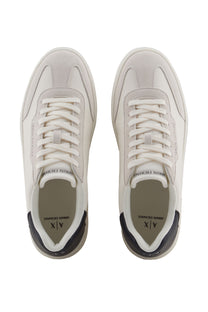 Armani Exchange Trainer With Contrasting Inserts Off-White/Black Armani Exchange