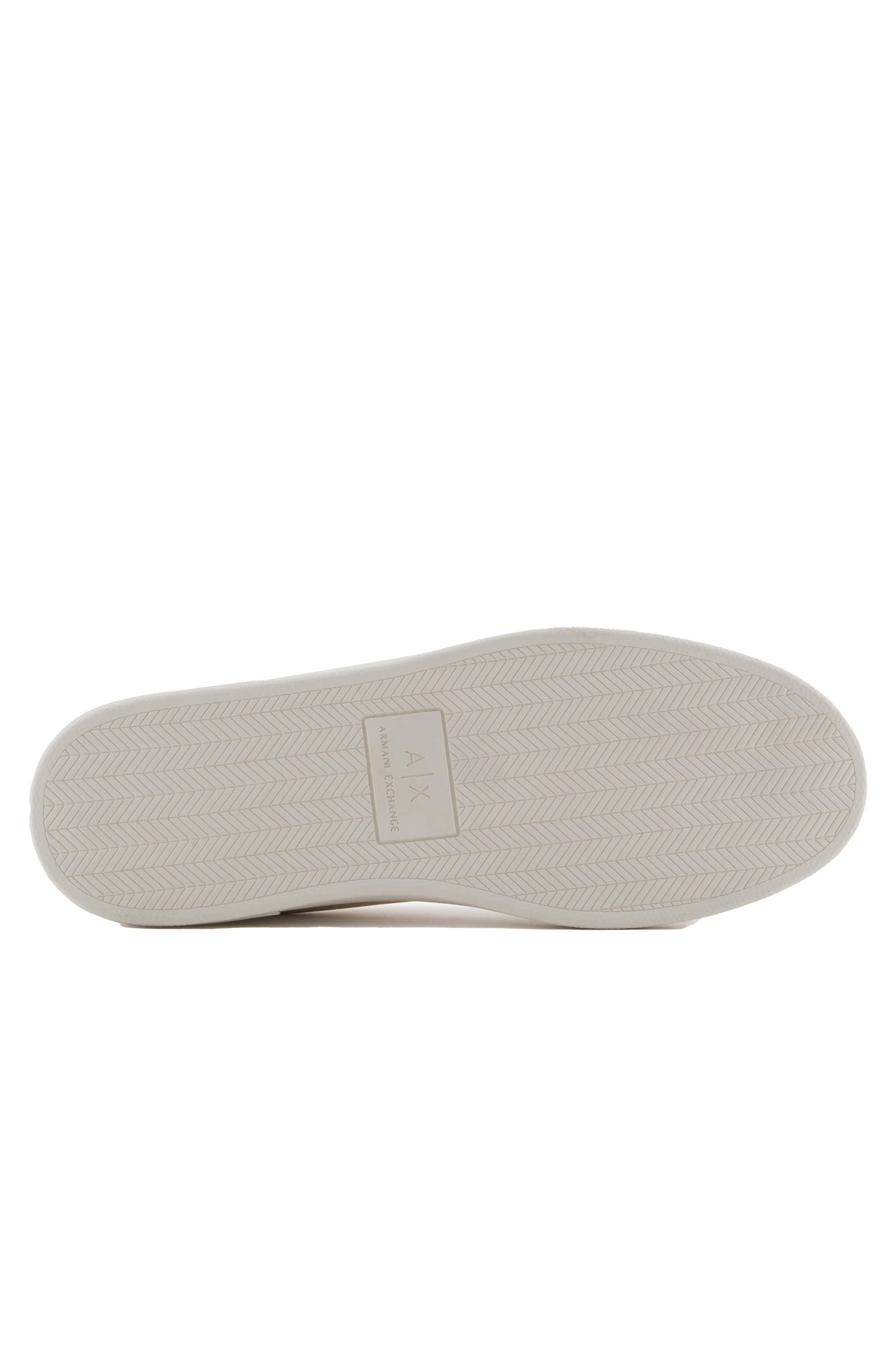 Armani Exchange Trainer With Contrasting Inserts Off White/Black