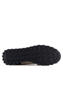 Armani Exchange Echo Suede Mesh Nylon Trainer Deep Navy/Cardinal Red Armani Exchange