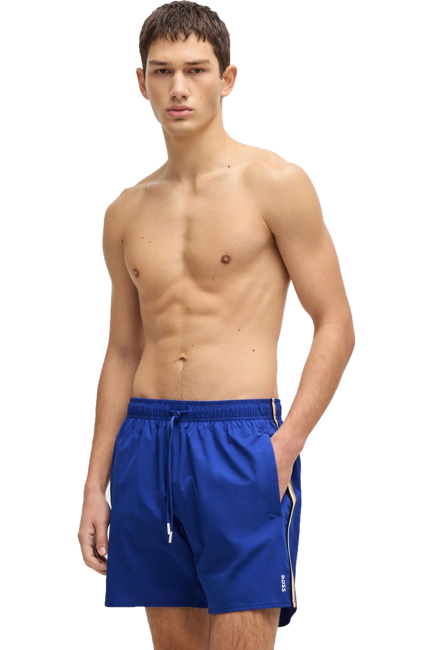 Boss Iconic Swim Short Medium Blue