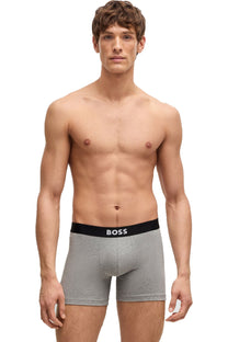 Boss Black 3 Pack D.beckham Boxer Briefs White/Grey/Black Boss Black