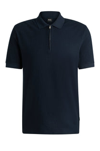 Boss H-paras 120 Polo Shirt Dark Blue Boss Black