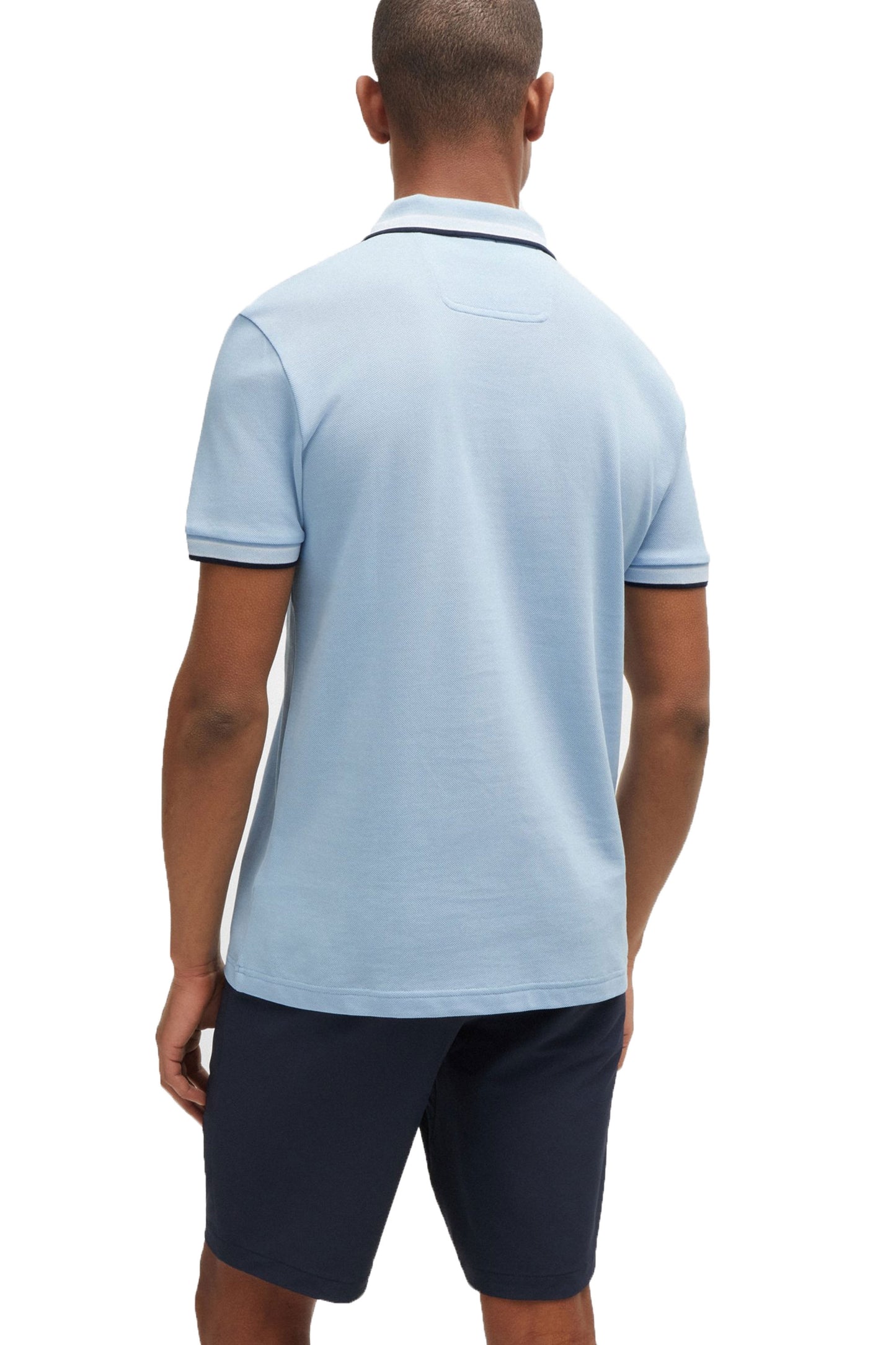 Boss Paddy Polo Shirt Bright Blue