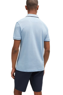 Boss Paddy Polo Shirt Bright Blue Boss Green