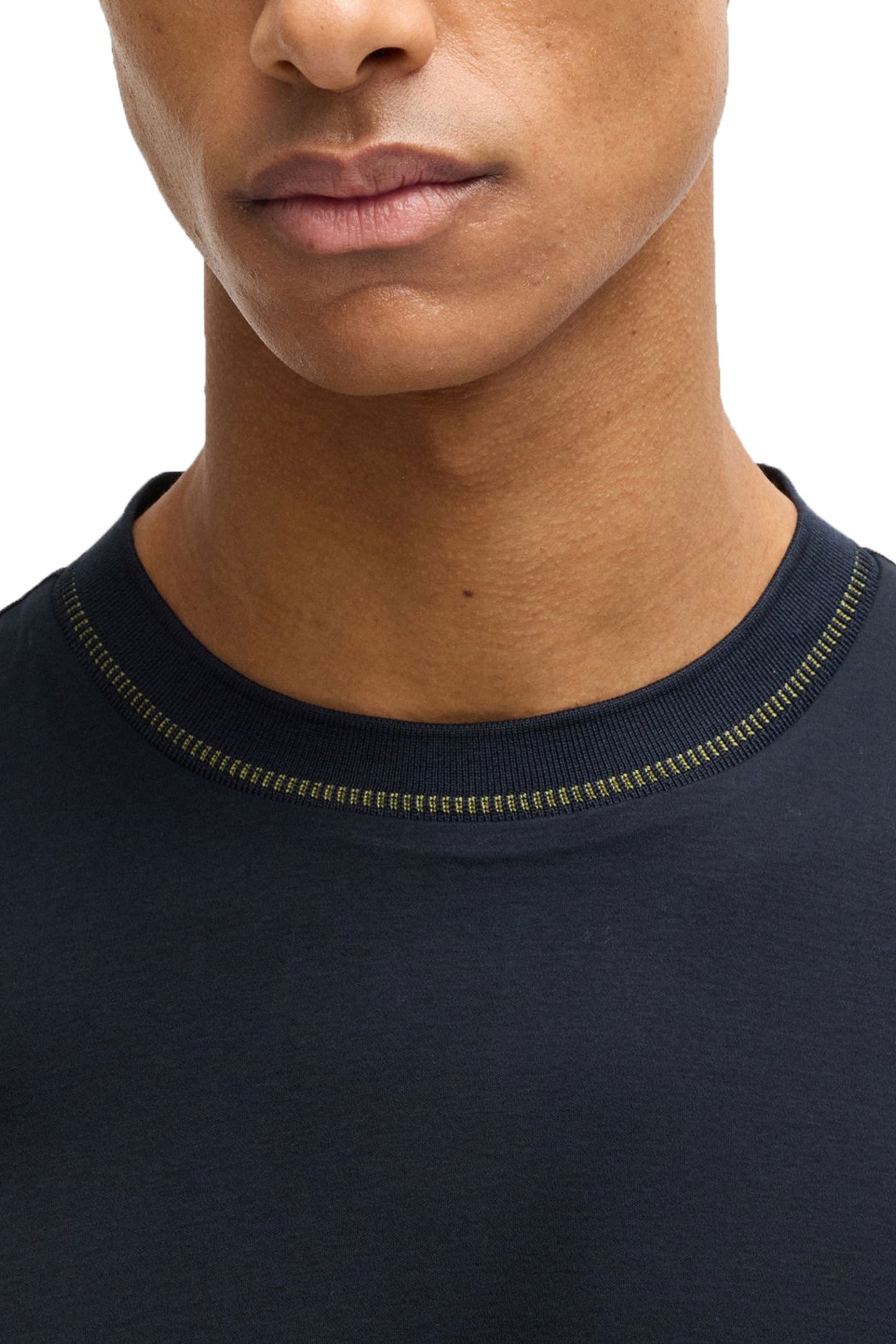 Boss H-tessler 199 T Shirt Navy/Green