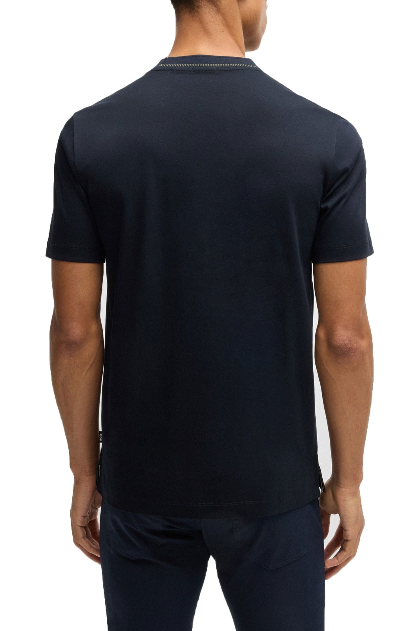 Boss H-tessler 199 T Shirt Navy/Green