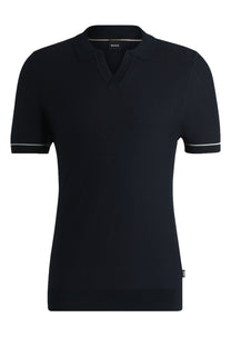 Boss H-jianluca Polo Shirt Dark Blue Boss Black