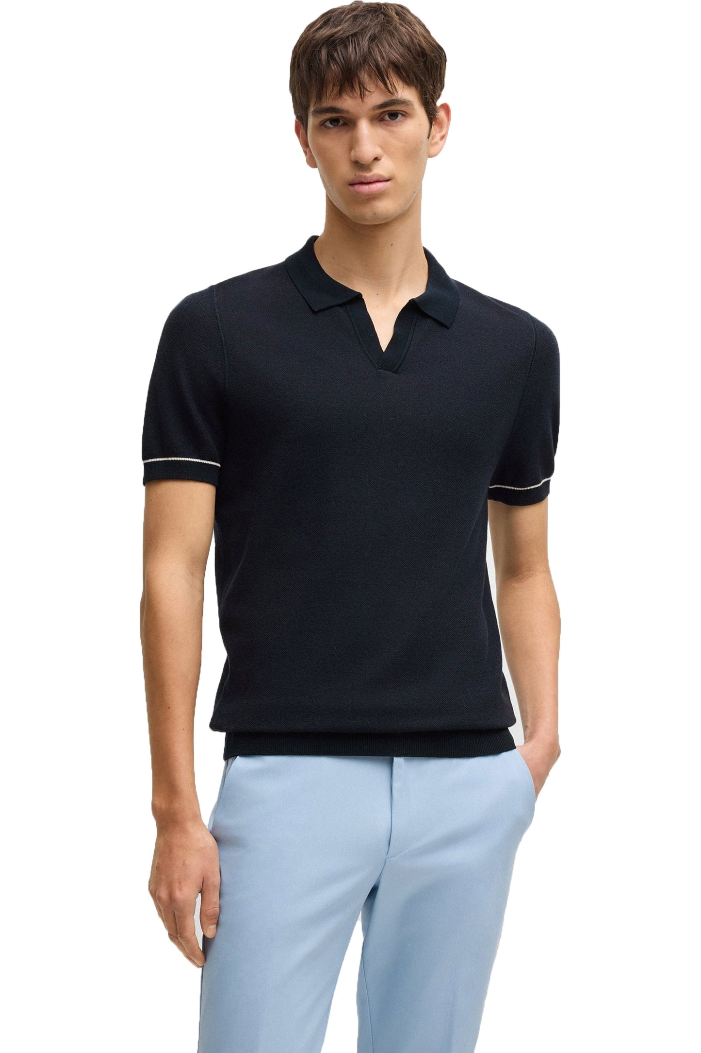 Boss H-jianluca Polo Shirt Dark Blue