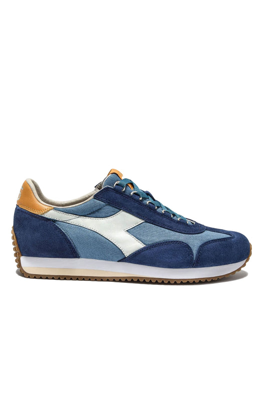 Diadora Heritage Equipe Canvas Sw Evo Trainer Blue Coop